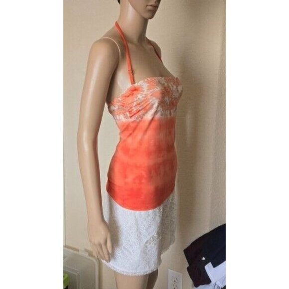 Michael Michael Kors Bikini Tankini Top underwire multicolor size S - Picture 3 of 5